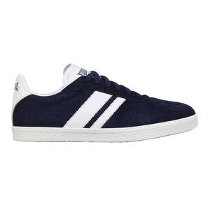 Lonsdale Mens Hayes Suede Sneakers / Navy/White